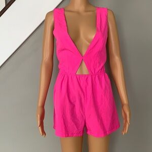 Pink romper